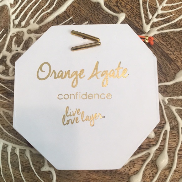 Gorjana Beaded Gemstone Bracelet - Orange Agate - Picture 8 of 8